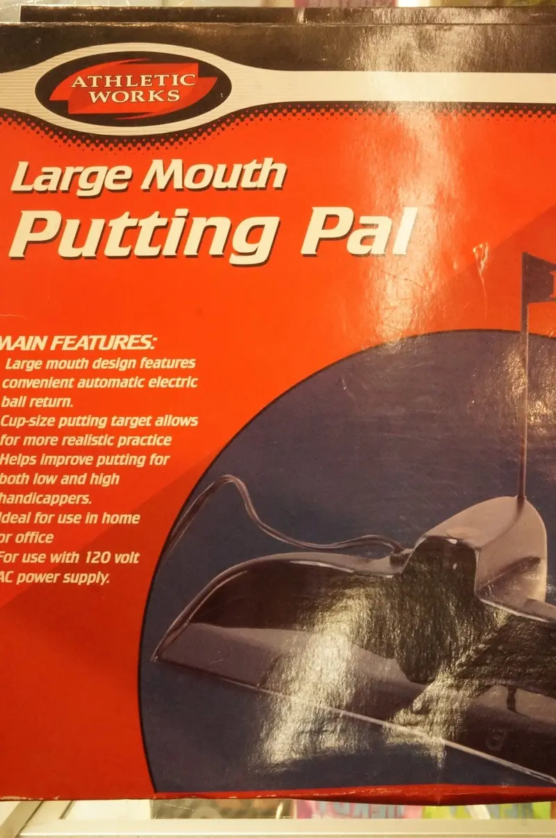 Large-Opening Putting Pal Practice Aid 1