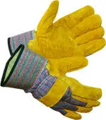 Leather-Palm Work Gloves – B202Br Cut-Resistant Design 1