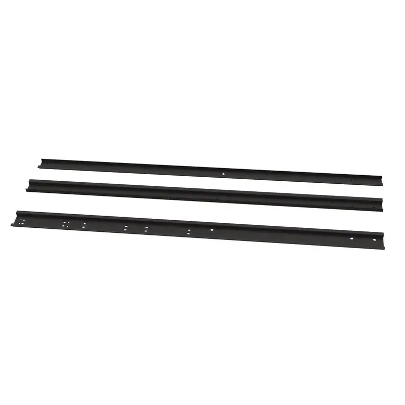 Left/Right Side Mount Bracket – Black, 78.74" L × 3.54" W × 1.18" D 1