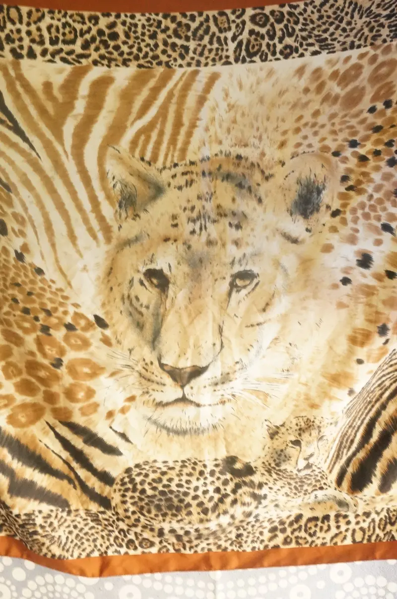Leopard Print Wall Tapestry | Bohemian Decor Accent Fabric 1