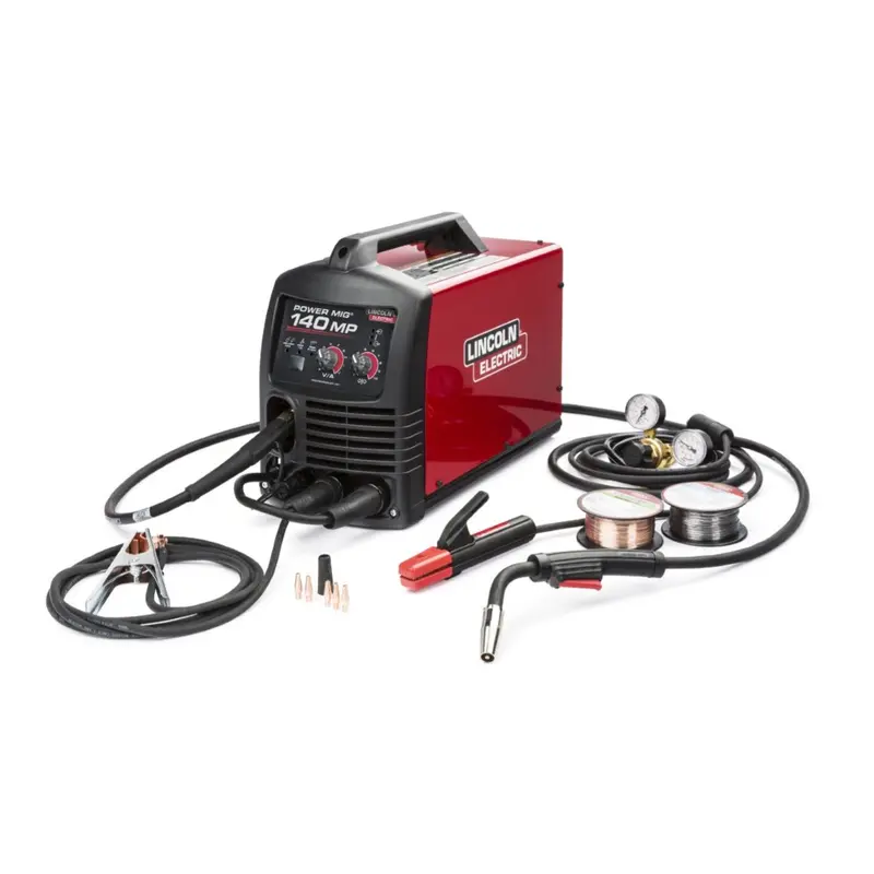 Lincoln Power Mig 140 Mp Multi-Process Welder — Core Model Without Tig Add-On (K4498-1) 1