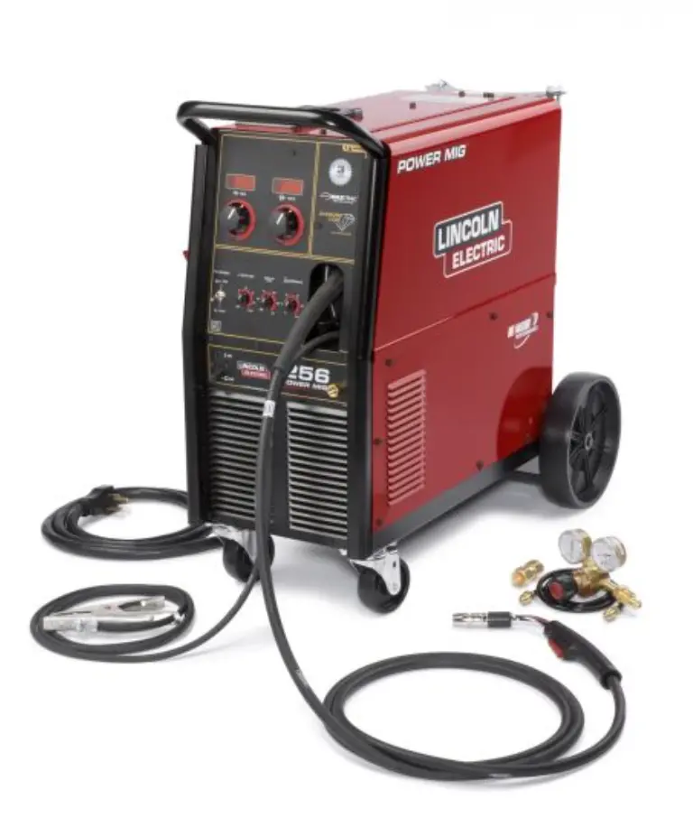 Lincoln Power Mig 256 Welder Package — 208/230V Industrial-Grade Mig System (K3068-1) 1