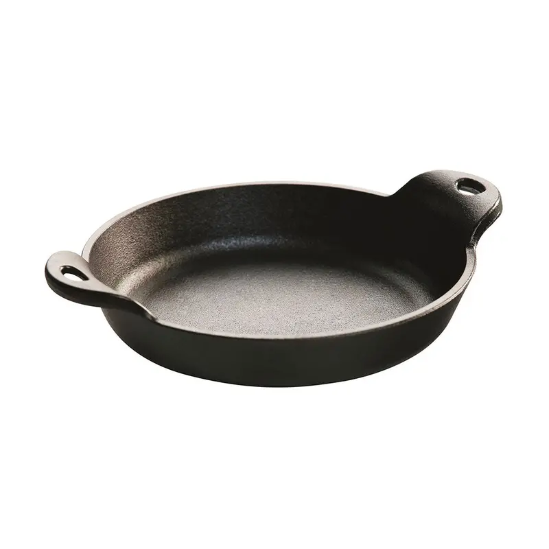 Lodge Heat-Treated Round Cast Iron Mini Server – 14 Oz Capacity 1