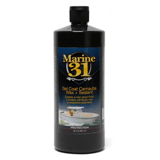 Marine 31 Gel Coat Carnauba Wax + Sealant – Hybrid Protection, 32 Oz 1