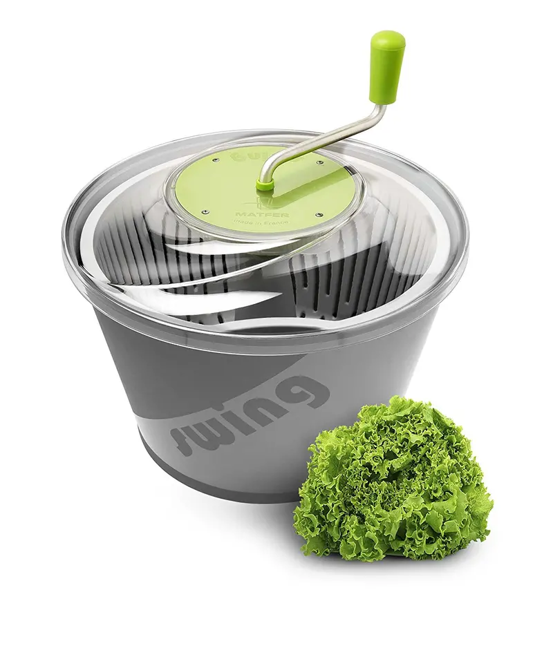 Matfer 215580 Manual Swing Salad Spinner – 5-Gallon Capacity, Heavy-Duty 1
