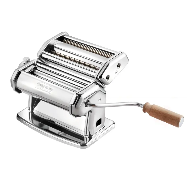 Matfer Atlas Ampia Manual Pasta Maker – 150Mm Wide, Hand-Cranked 1