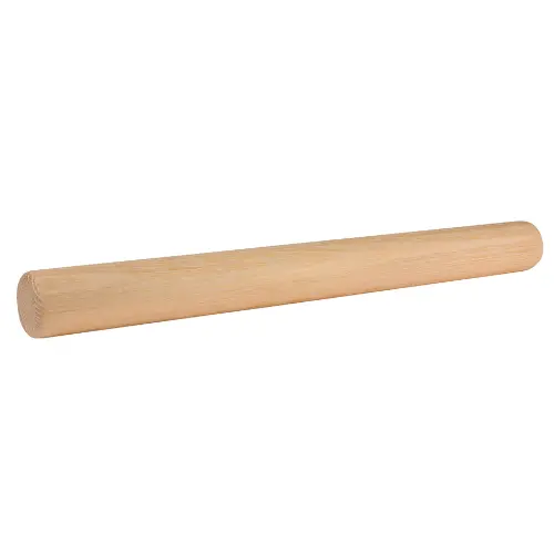 Matfer Beechwood Rolling Pin – 19.625-Inch Length For Dough Work 1