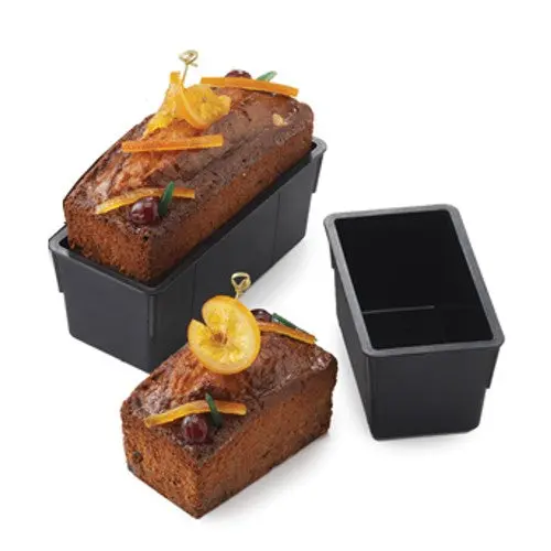 Matfer Exoglass Loaf Pan – 27 Oz. Capacity, 5-1/2" X 3-1/6" Compact Baking Mold 1