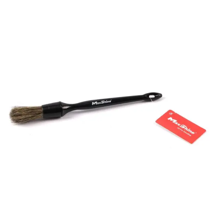 Maxshine Boars Hair Detailing Brush – Dual-Surface Interior & Exterior Tool 1