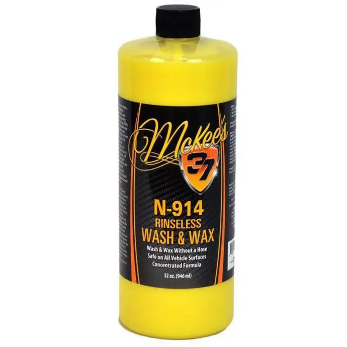 Mckee'S 37 N914 Rinse-Free Wash & Wax – 32 Oz Compact Concentrated Version 1