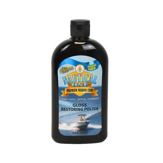 Mckee’S 37 Nautical One Gloss Restorer – 16 Oz Marine-Safe Polish 1