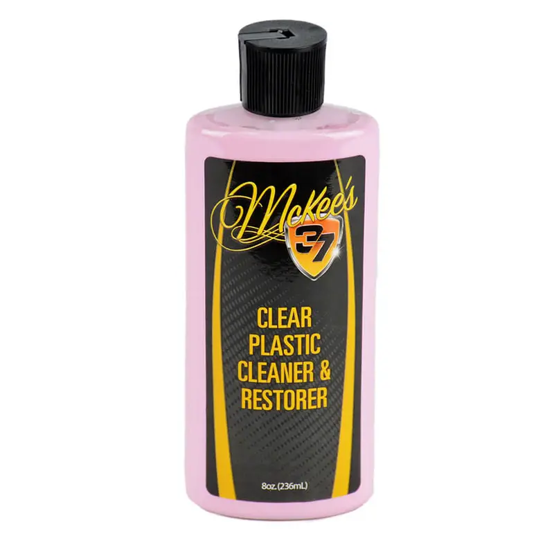 Mckee’S Clear Plastic Cleaner & Restorer – 8 Oz Uv-Resistant Formula 1