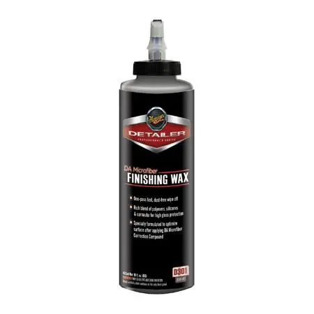 Meguiar'S D301 Da Microfiber Finishing Wax – 16 Oz Protective Topcoat For Dual Action Tools 1