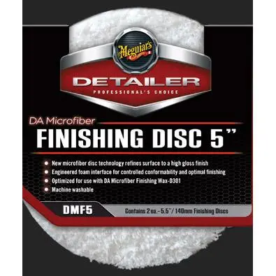Meguiar'S Dmf5-Da Microfiber Finishing Pad – 5" Dual Action Finishing Pad (2-Pack) 1