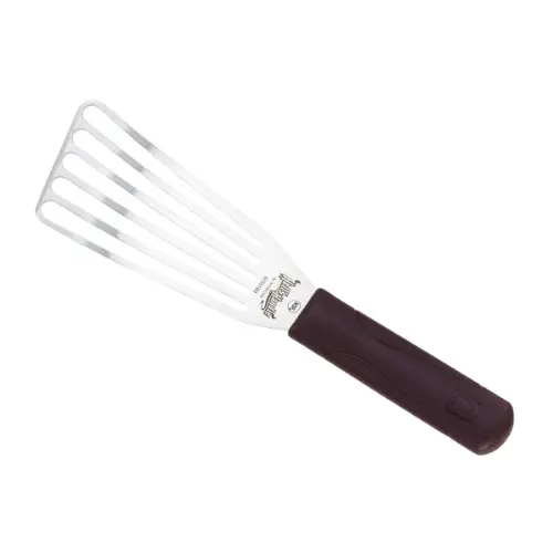 Mercer M33183 Hell’S Handle Slotted Stainless Steel Spatula 1