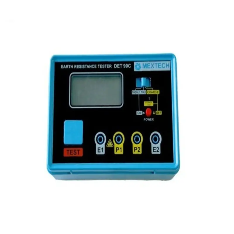 Mextech Det-99C Earth Ground Resistance Tester – 0.01–1000 Ω 1