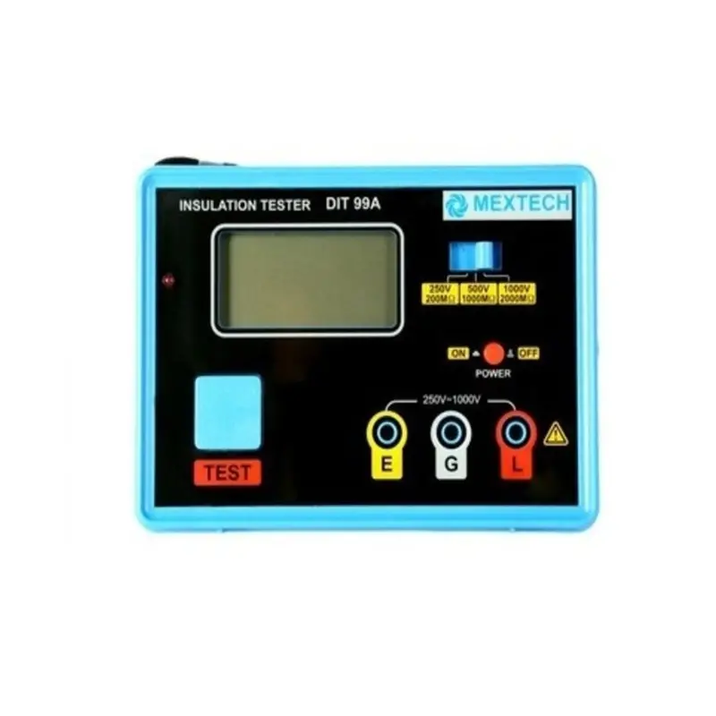 Mextech Dit-99A Insulation Resistance Tester – 2 Mω To 2000 Mω 1