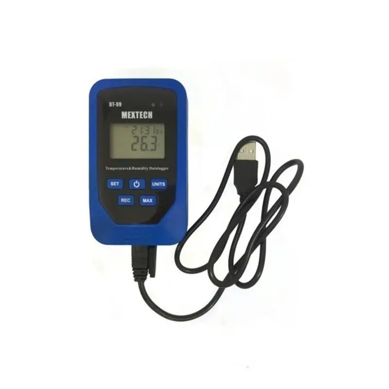 Mextech Dt-99 Data Logger — Temperature & Humidity Recording 1