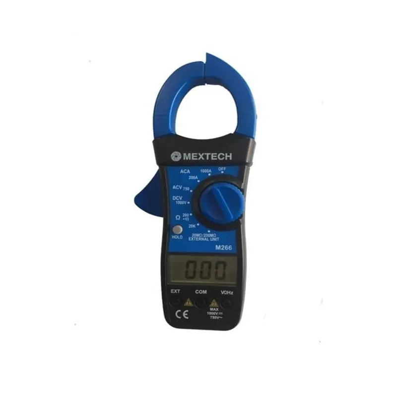 Mextech M-266 Heavy-Duty Ac Clamp Meter – 1000A/750V 1