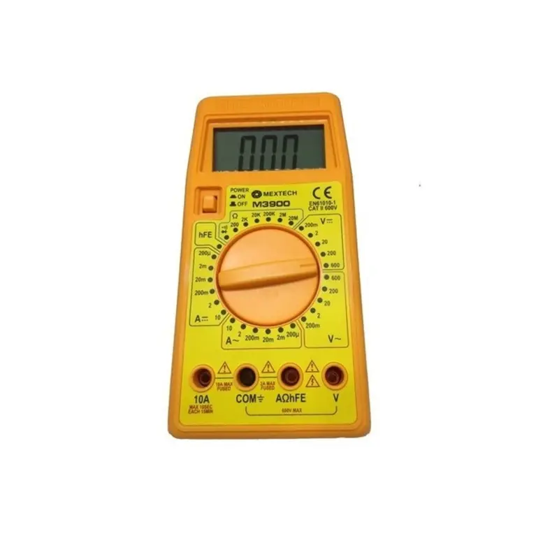 Mextech M-3900 Auto-Ranging Multimeter – 200 Mv To 600 V Ac 1