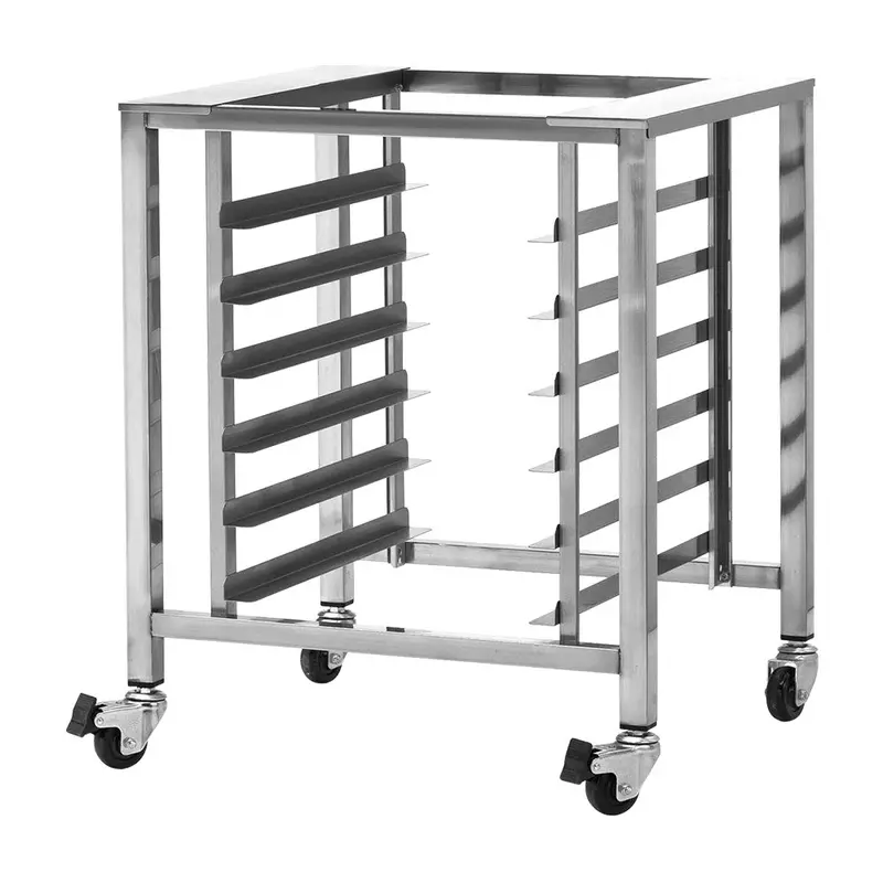 Moffat Sk32 Open-Base Stainless Steel Equipment Stand (25.6" X 28.9") 1