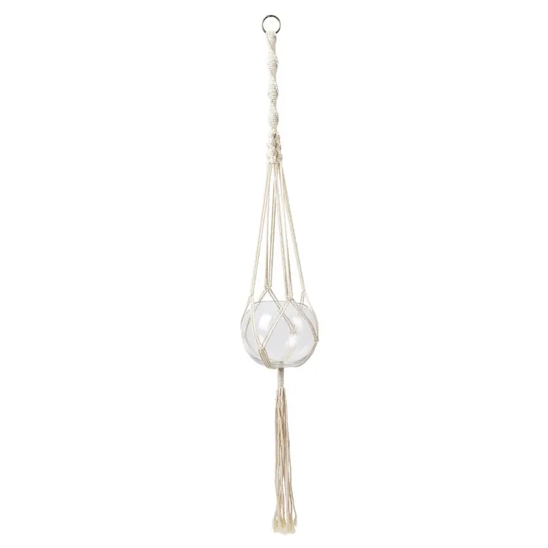 Monterey Macramé Hanging Planter For Indoor Plants 1