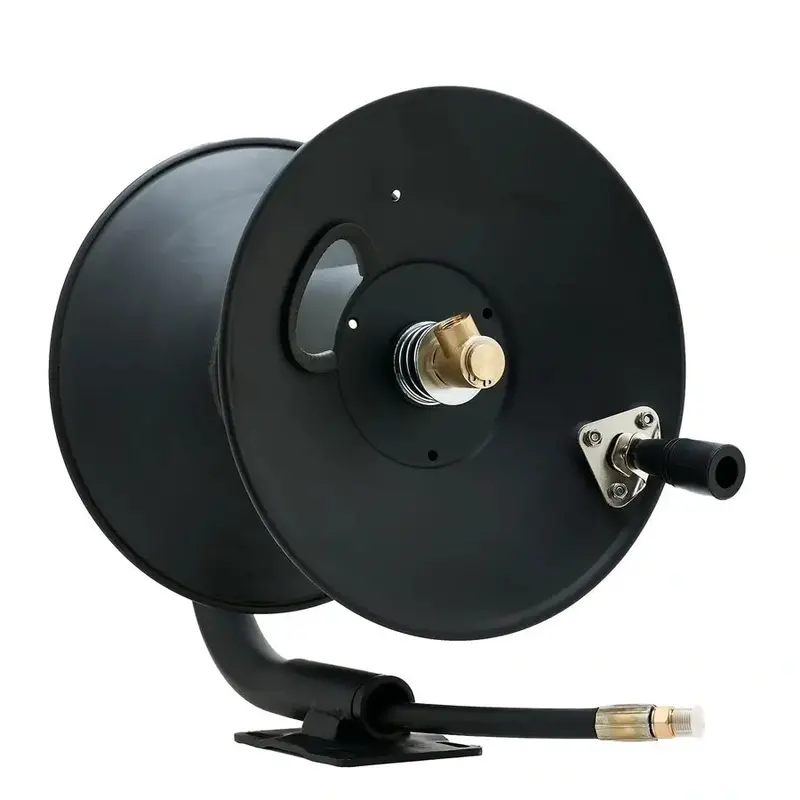 Mtm Hydro Heavy-Duty Hose Reel – Wall-Mount Or Stand Compatible 1