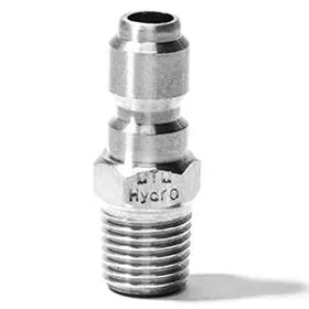 Mtm Hydro Stainless Steel 1/4" Quick-Connect Male Plug – Model 24.0080 1