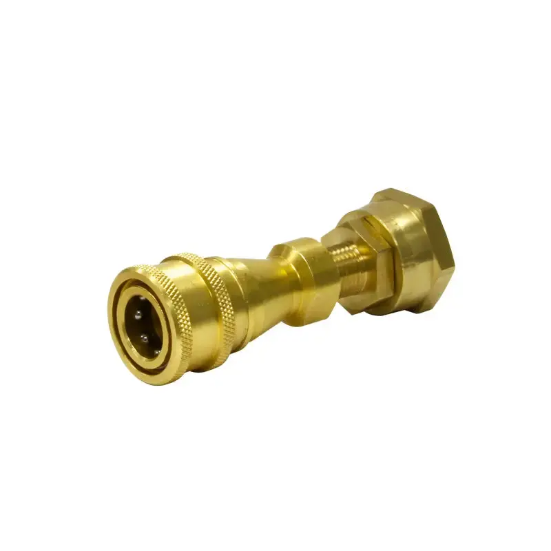 Mtyee A157 Automatic-Fill Garden Hose Connector With Quick-Release Valve 1