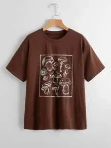 Mushy Fungi T-Shirt – Whimsical Mycology-Inspired Tee 1