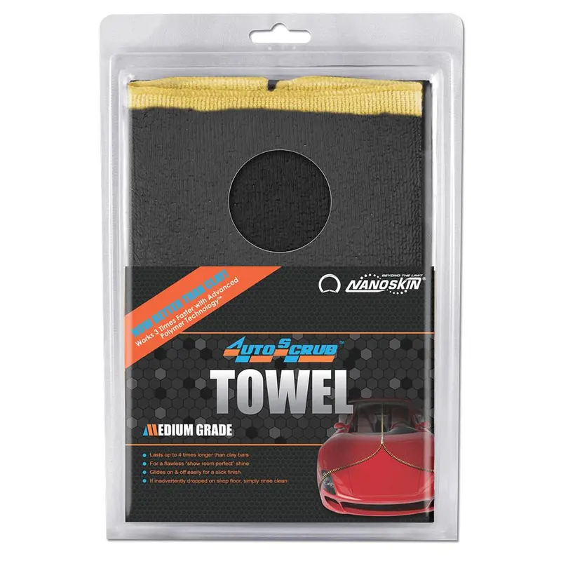 Nanoskin Autoscrub Medium-Grade Microfiber Towel (12" X 12") 1