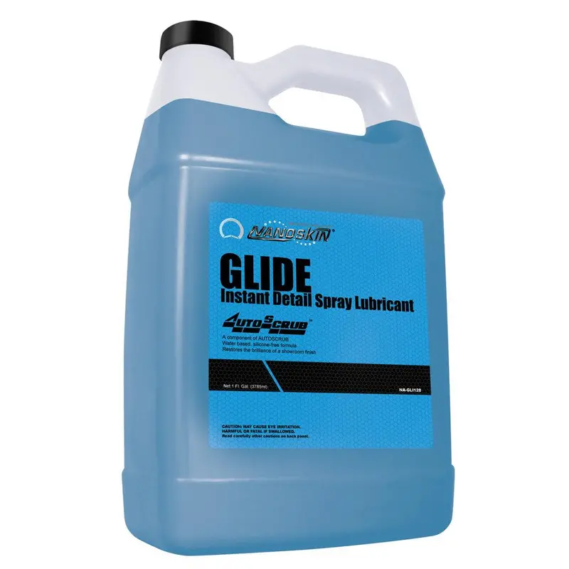 Nanoskin Glide Instant Detail Spray – Lubricating Quick Detailer (128 Oz) 1