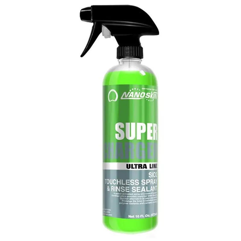 Nanoskin Super-Charger Sio2 Touchless Sealant – 16 Oz Spray & Rinse Ceramic Coating 1
