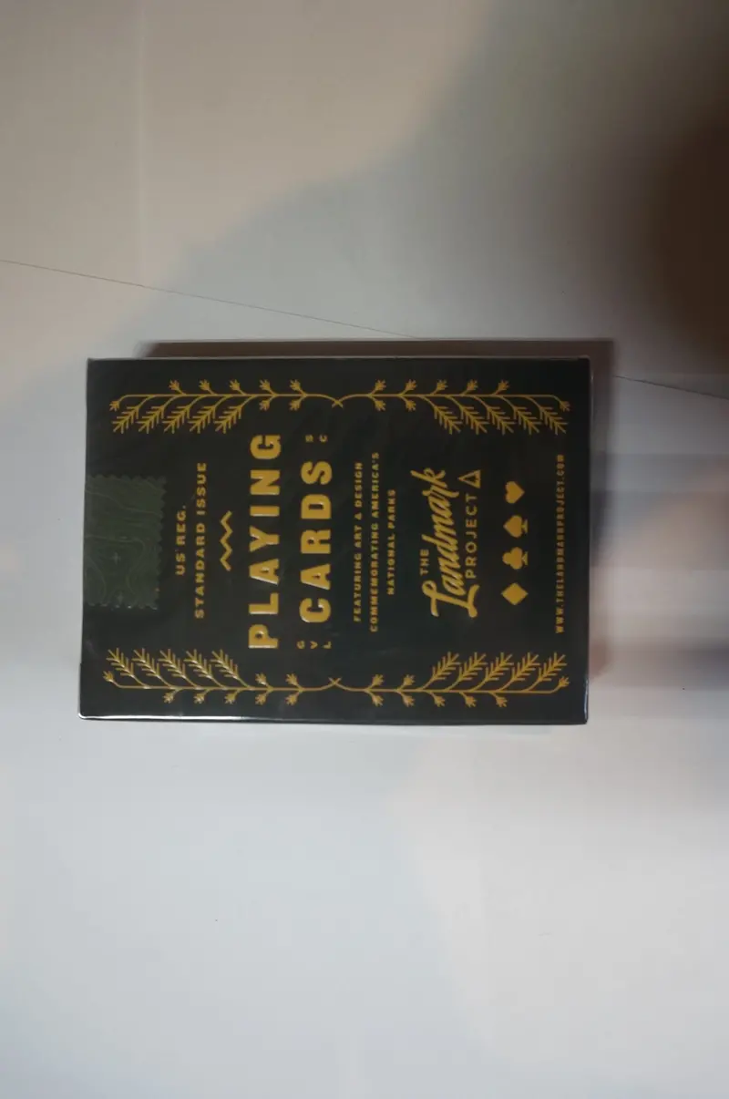 National Park Themed Playing Cards – Illustrated Deck 1