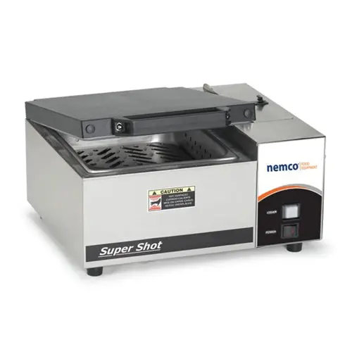 Nemco 6600 Super Shot Countertop Steamer – Electric, Half-Size Pan 1