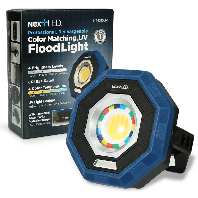 Nextled Nt-1010Uv Cri 95 Flood Light With Uv Mode 1