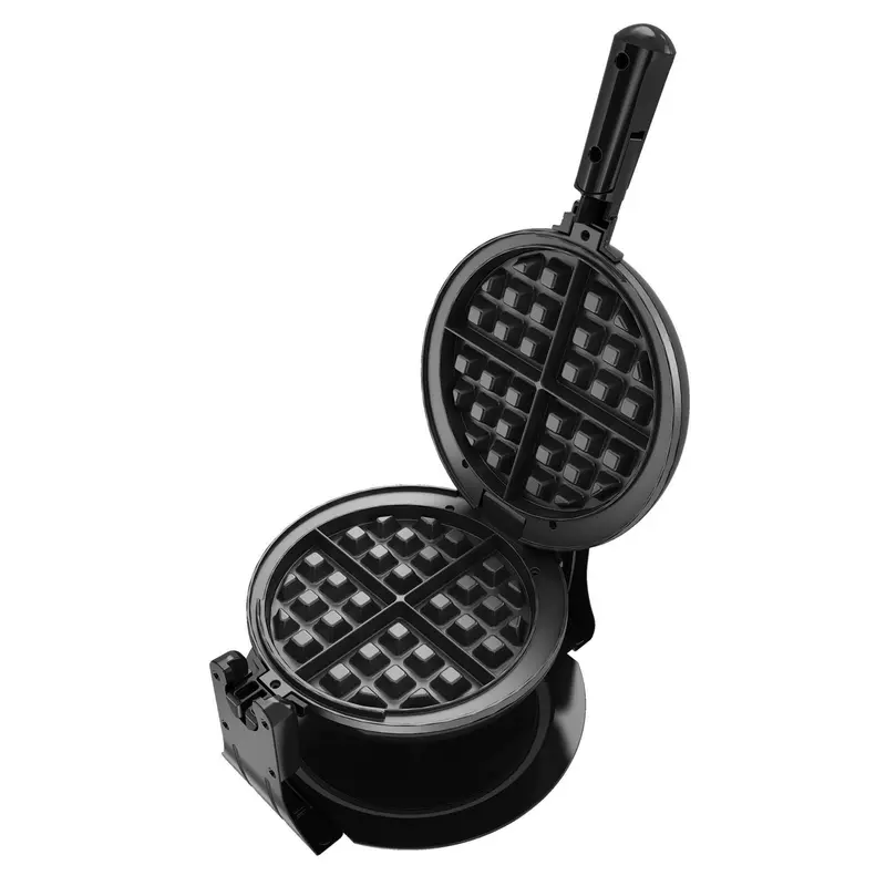Nonstick Belgian Waffle Iron With Indicator Lights 1