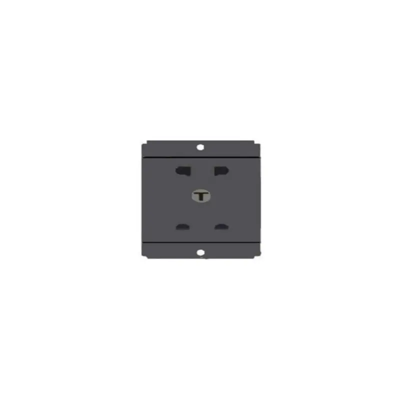 Norisys Square Series 3+2 & 2-Pin Shuttered Socket – 6A, Model S7412 1