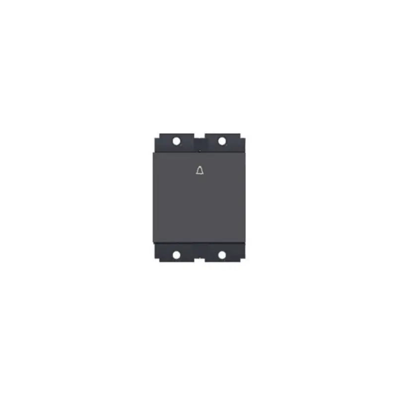 Norisys Square Series Palm Bell Switch – 6A, 2-Module, Model S7340 1