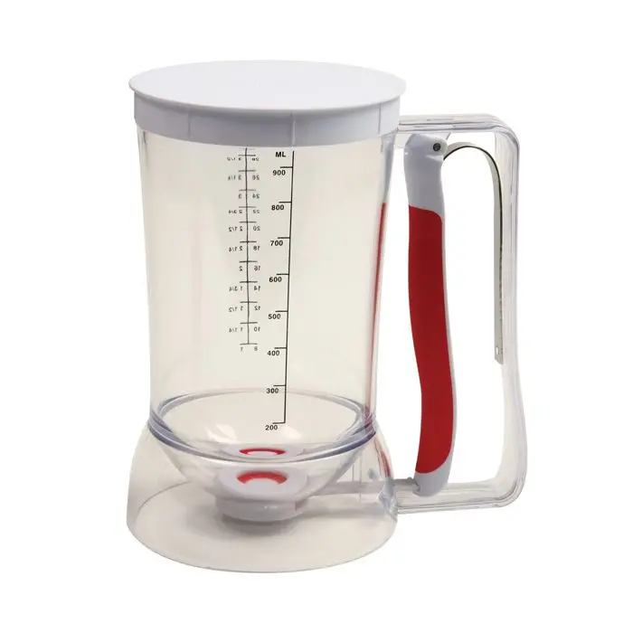 Norpro 4-Cup Batter Dispenser – Adjustable Nozzle For Even Portion Control 1