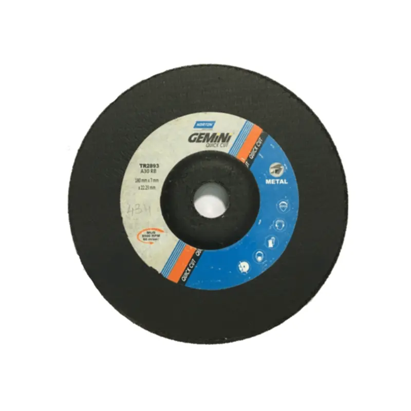 Norton Gemini Tr2893 Grinding Wheel – 180 × 7 × 22.23 Mm General-Purpose Abrasive 1