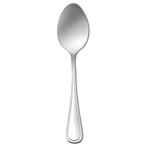 Oneida Stainless Steel Tablespoon / Serving Spoon — 8-Inch Length, 12-Pack 1