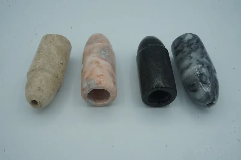 Onyx Chillum Pipe – Sleek Natural Stone Hand Pipe 1