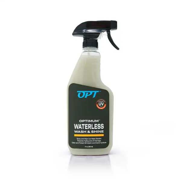 Optimum No-Rinse Waterless Wash & Shine – 17 Oz Eco-Friendly Car Cleaning Formula 1