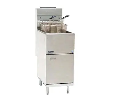Pitco Economy Tube-Fired Fryer – 35 Lb. Capacity, Liquid Propane Powered 1