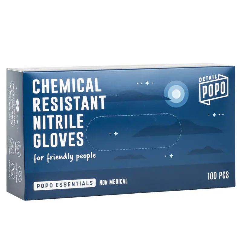 Popo Essentials Nitrile Gloves – Powder-Free, Latex-Free, Industrial Strength 1