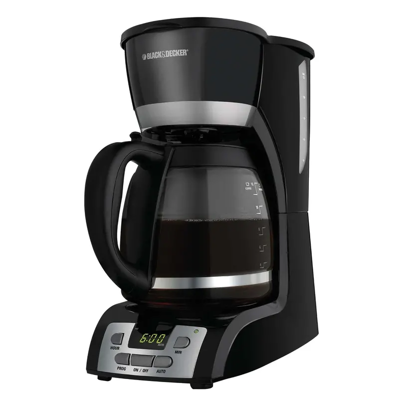 Programmable 12-Cup Coffee Maker With Stainless Steel Trim 1
