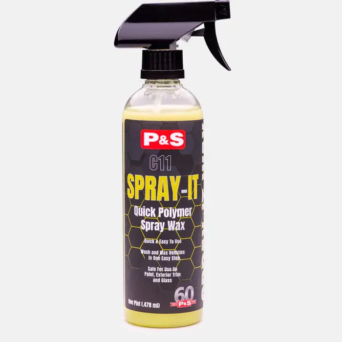 P&S Spray-It Quick Polymer Spray Wax – 16Oz Instant Protection Formula 1