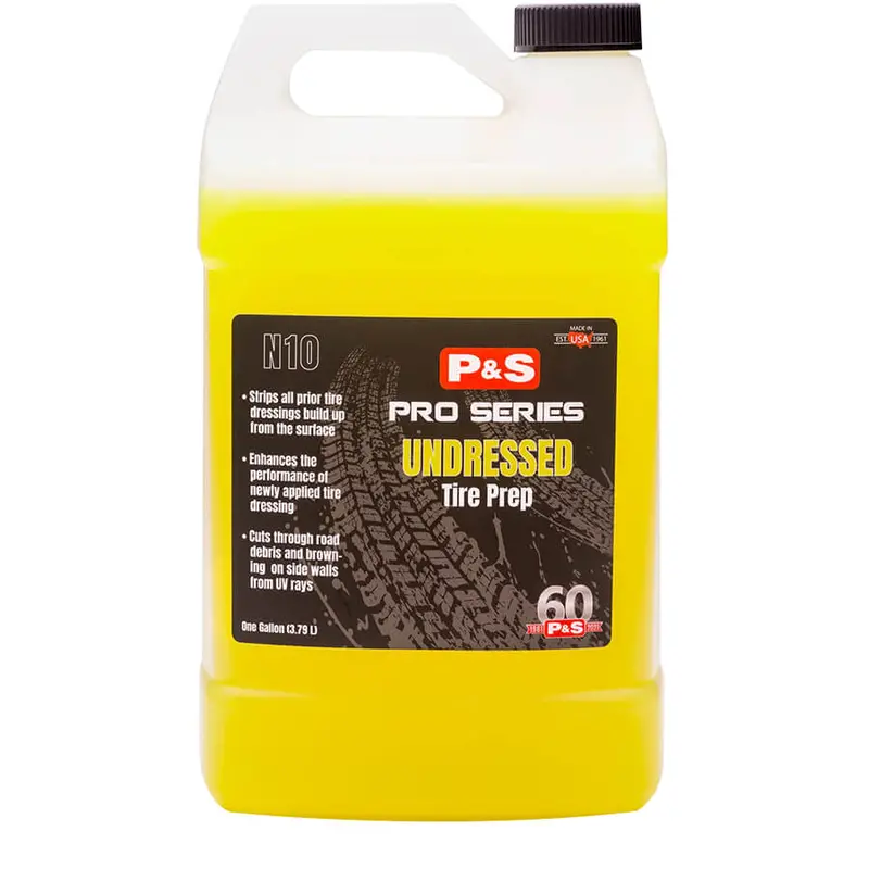 P&S Undressed Tire Prep – Heavy-Duty Cleaning & Prepping Solution, 128 Oz 1