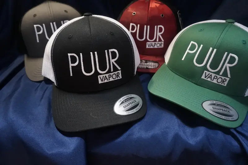 Puur Vapor Snapback Hat – Adjustable Cotton Cap 1